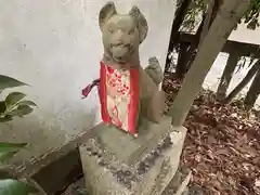 白山神社の狛犬