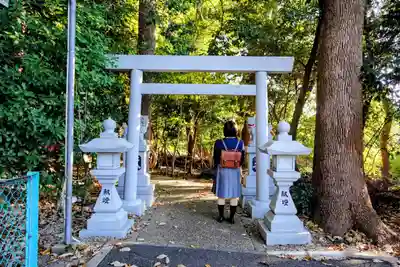 八事神社の鳥居