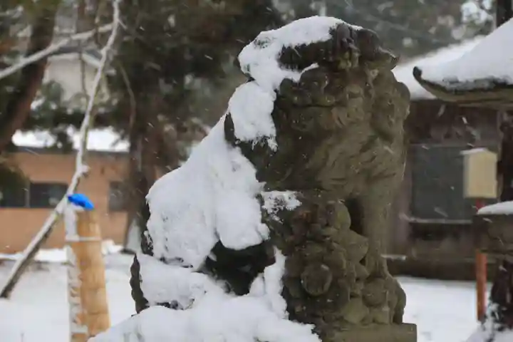 小平潟天満宮の狛犬