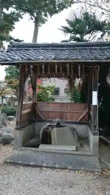 勝速日神社の手水舎