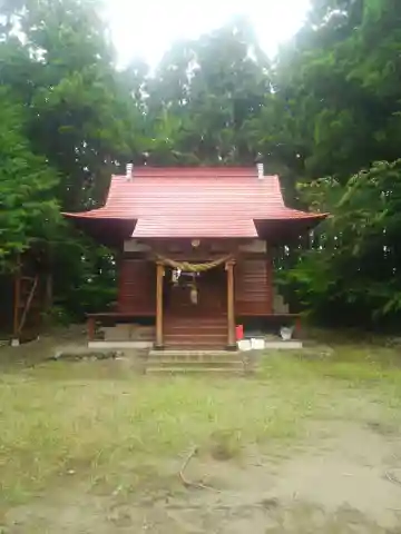 八幡神社の本殿・本堂