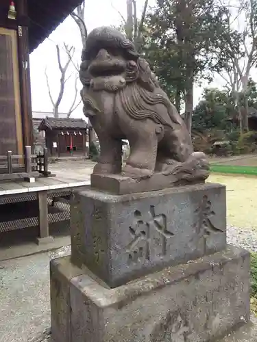 姫宮神社の狛犬