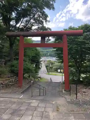 置戸神社の鳥居