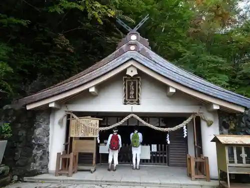 戸隠神社奥社の本殿・本堂