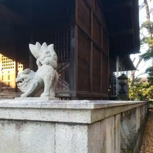 鹿島神社の狛犬