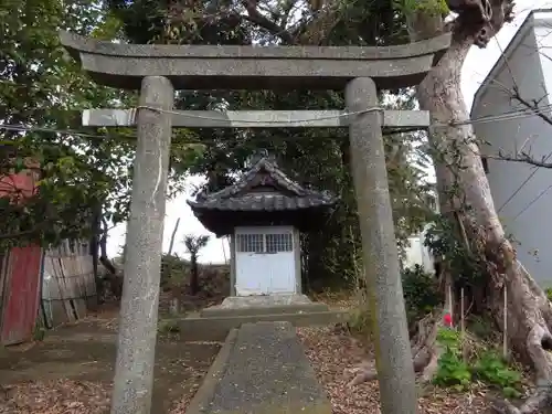 厄一王子社の鳥居