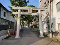 東木熊野神社の鳥居