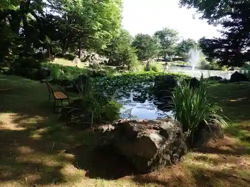 北海道護國神社の庭園