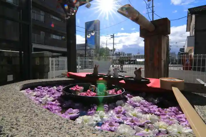 阿邪訶根神社の手水舎