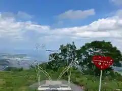 小樽天狗山神社の景色