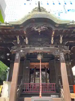 高山稲荷神社（旧鎮座地）の本殿・本堂
