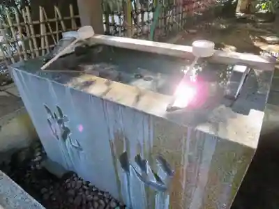 渋谷氷川神社の手水舎