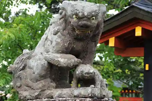 大鏑矢神社の狛犬