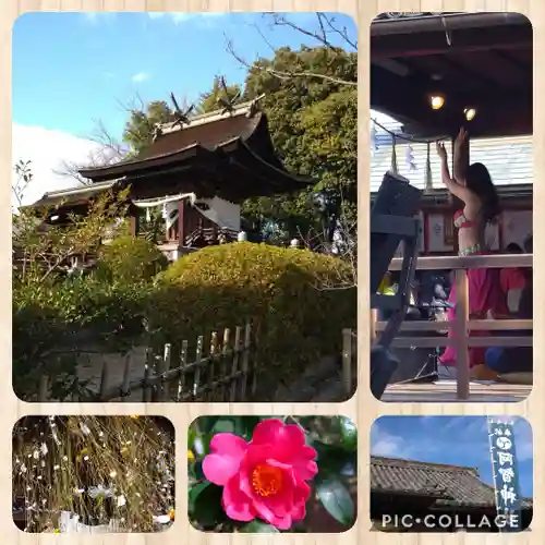 阿智神社の初詣