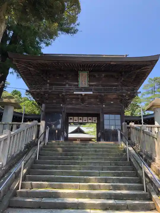 菅生石部神社の山門・神門