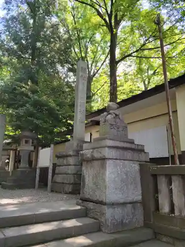 調神社の狛犬