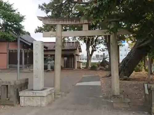 中島神社の鳥居