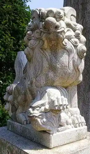 水子氷川神社の狛犬