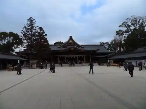 寒川神社の本殿