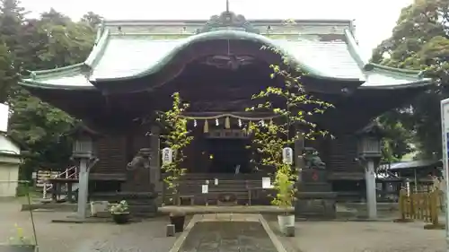 下総国三山　二宮神社の本殿・本堂