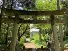 八乙女根尾神社の鳥居