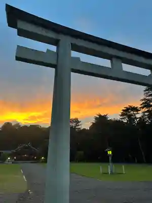 群馬県護国神社の鳥居