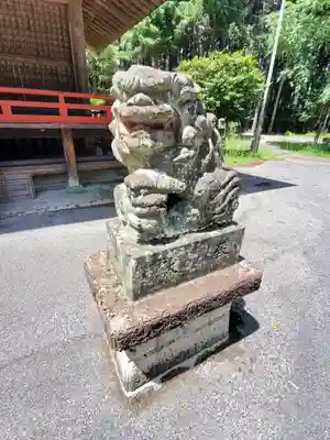 高龗神社の狛犬