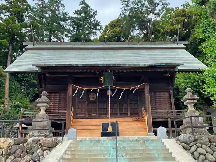 千ケ瀬神社の本殿・本堂