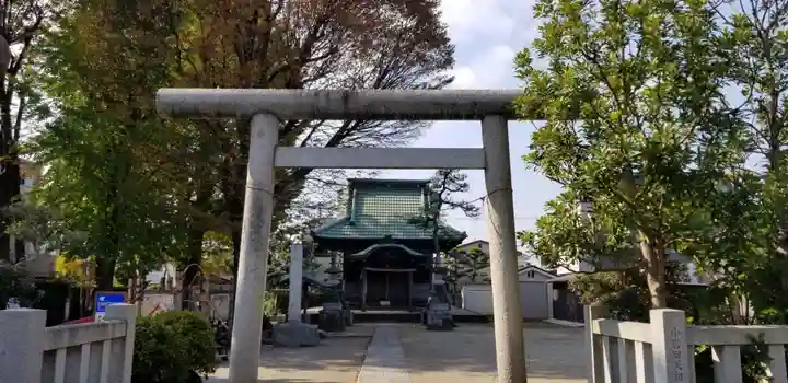 小岩田天祖神社の鳥居