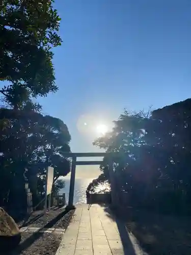 大洗磯前神社の鳥居