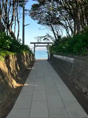 酒列磯前神社の鳥居