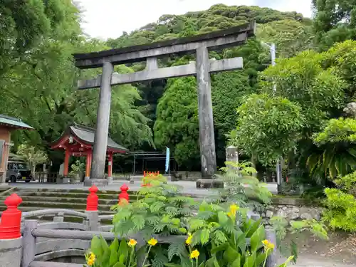 豊玉姫神社の鳥居