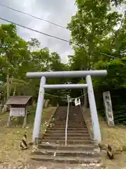 阿寒岳神社の鳥居