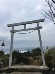 洲崎神社の鳥居