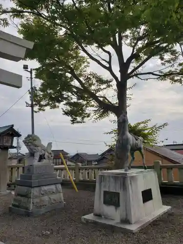 榊原神社の狛犬