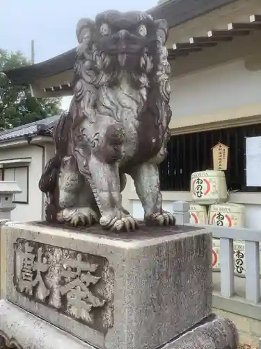 若宮神社の狛犬