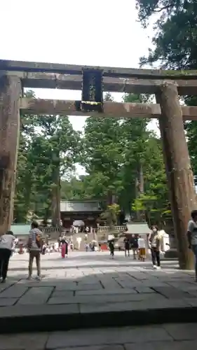 日光東照宮の鳥居