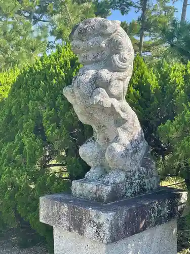 綱敷天満宮の狛犬