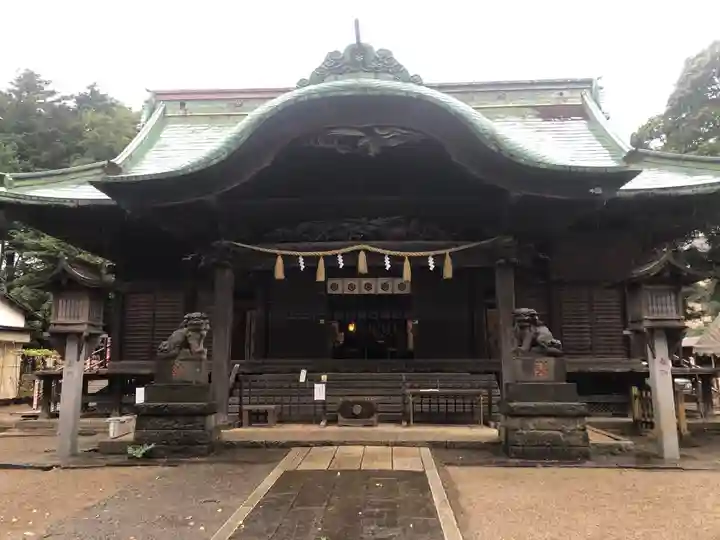 下総国三山 二宮神社の本殿・本堂