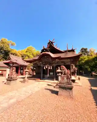 柏原八幡宮の本殿・本堂