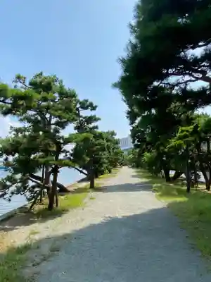 琵琶島神社の周辺