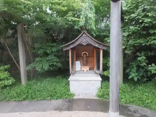鉄道神社の地蔵