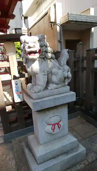 袋町お聖天 福生院の狛犬