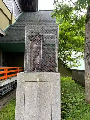 鳥取神社の狛犬