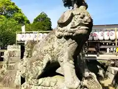 三柱神社の狛犬
