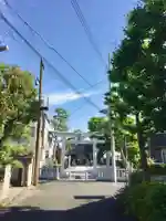 谷河内日枝神社の周辺