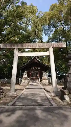 七所神社の鳥居