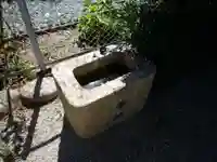 粟須美神社跡の手水舎