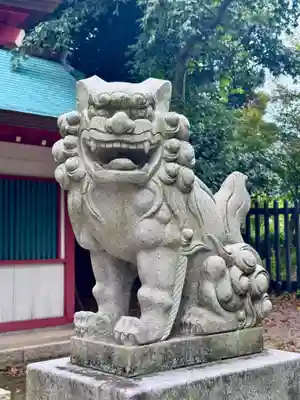 角鹿神社の狛犬