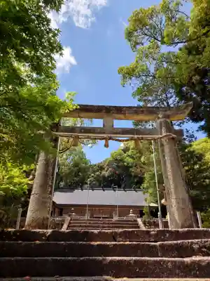 黒髪神社の鳥居